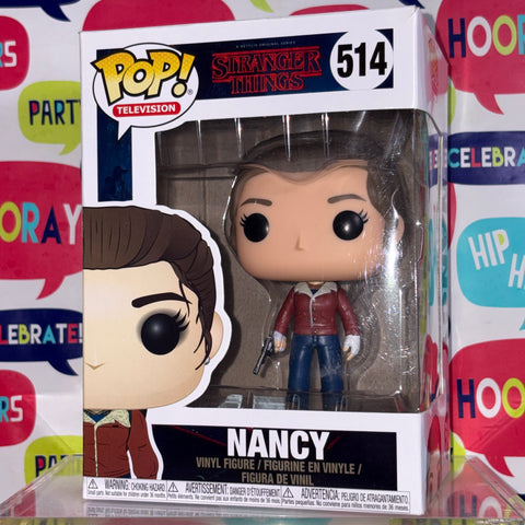 Nancy - Stranger Things Funko Pop 514 Vinyl Figure (11.4 Cm L × 8.9 Cm W × 15.9 Cm H)