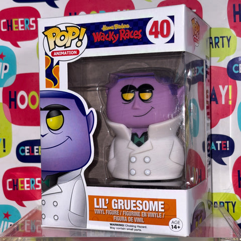BOX DAMAGE VIEW PHOTOS Lil/ Gruesome - Wacky Rides Hanna Barbera Funko Pop 40 Vinyl Figure