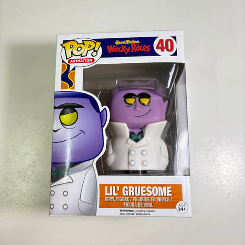 BOX DAMAGE VIEW PHOTOS Lil/ Gruesome - Wacky Rides Hanna Barbera Funko Pop 40 Vinyl Figure