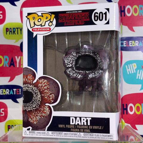 Dart - Stranger Things Funko Pop 601 Vinyl Figure (11.4 Cm L × 8.9 Cm W × 15.9 Cm H)