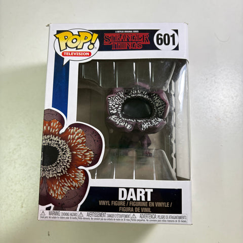 Dart - Stranger Things Funko Pop 601 Vinyl Figure (11.4 Cm L × 8.9 Cm W × 15.9 Cm H)
