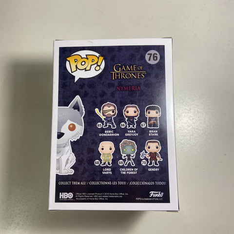Game of Thrones - Nymeria Funko Pop 76 Hot Topic Exclusive
