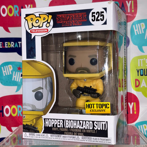 Stranger Things - Hopper (Biohazard) Funko Pop 525 Hot Topic Exclusive