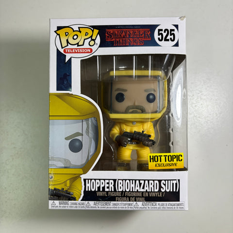 Stranger Things - Hopper (Biohazard) Funko Pop 525 Hot Topic Exclusive