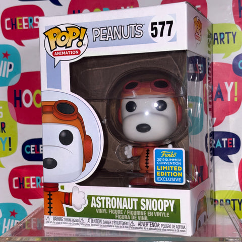 Astronaut Snoopy - Peanuts Funko Pop 577 Vinyl Figure Convention Exclusive