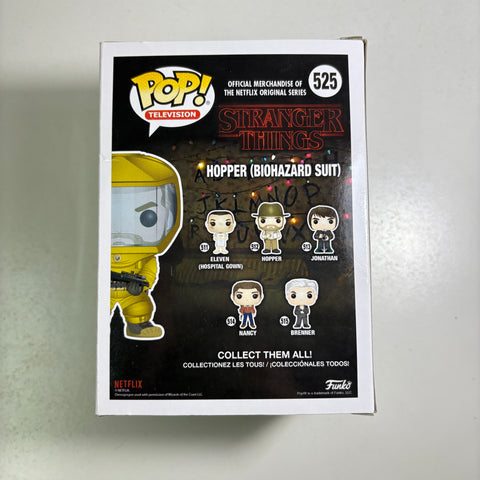Stranger Things - Hopper (Biohazard) Funko Pop 525 Hot Topic Exclusive