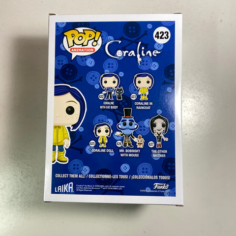 Coraline in Raincoat (Diamond) - Coraline Funko Pop 423 Hot Topic Exclusive