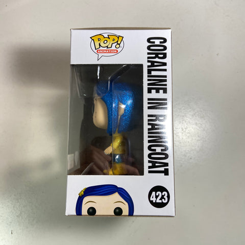 Coraline in Raincoat (Diamond) - Coraline Funko Pop 423 Hot Topic Exclusive