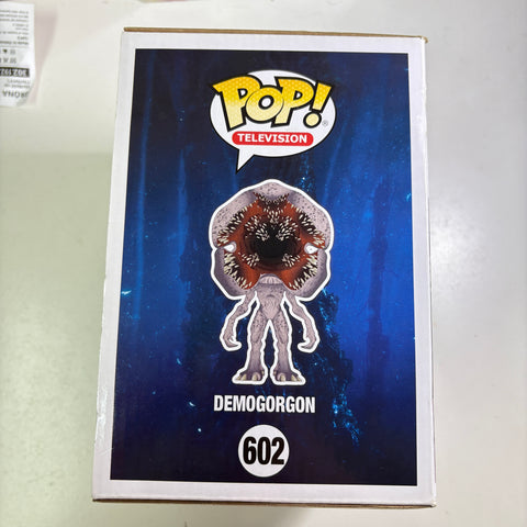 BOX FLAWS VIEW PHOTOS Demogorgon - Stranger Things Funko Pop 602 Vinyl Figure (11.4 Cm L × 8.9 Cm W × 15.9 Cm H)
