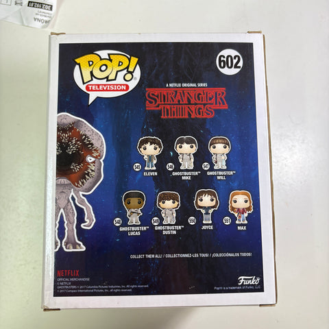 BOX FLAWS VIEW PHOTOS Demogorgon - Stranger Things Funko Pop 602 Vinyl Figure (11.4 Cm L × 8.9 Cm W × 15.9 Cm H)