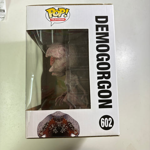 BOX FLAWS VIEW PHOTOS Demogorgon - Stranger Things Funko Pop 602 Vinyl Figure (11.4 Cm L × 8.9 Cm W × 15.9 Cm H)