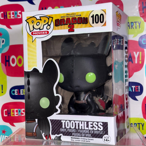 BOX FLAWS VIEW PHOTOS Toothless - How To Train Your Dragon Funko Pop 100 Vinyl Figure
