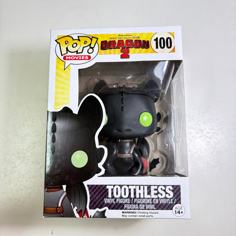 BOX FLAWS VIEW PHOTOS Toothless - How To Train Your Dragon Funko Pop 100 Vinyl Figure
