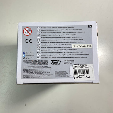 Peter Pan - Disney Funko Pop 279 Hot Topic Exclusive