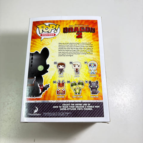 BOX FLAWS VIEW PHOTOS Toothless - How To Train Your Dragon Funko Pop 100 Vinyl Figure