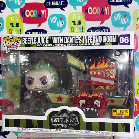 BOX FLAWS VIEW PHOTOS Beetlejuice with Dante's Inferno Room Funko Pop 06 Vinyl Figure (33.0 Cm L × 12.1 Cm W × 20.3 Cm H)