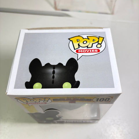 BOX FLAWS VIEW PHOTOS Toothless - How To Train Your Dragon Funko Pop 100 Vinyl Figure