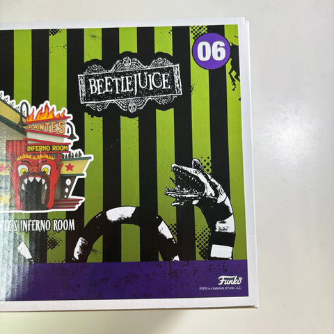 BOX FLAWS VIEW PHOTOS Beetlejuice with Dante's Inferno Room Funko Pop 06 Vinyl Figure (33.0 Cm L × 12.1 Cm W × 20.3 Cm H)