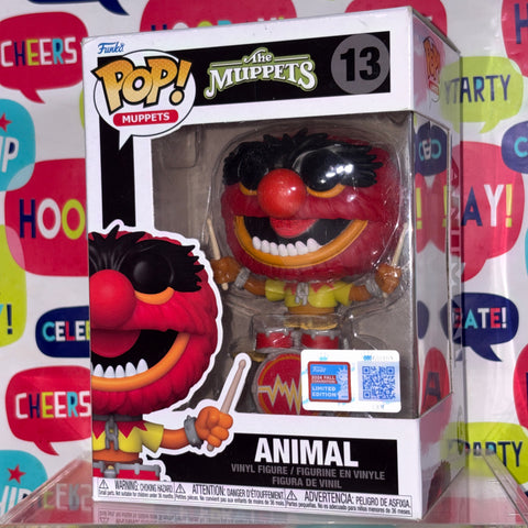BOX FLAWS VIEW PHOTOS Animal - Muppets Funko Pop 13 Vinyl Figure Fall Convention