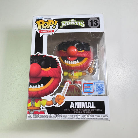 BOX FLAWS VIEW PHOTOS Animal - Muppets Funko Pop 13 Vinyl Figure Fall Convention
