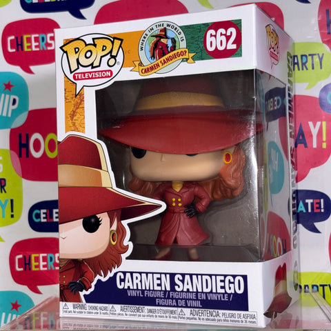 Carmen Sandiego - Funko Pop 662 Vinyl Figure