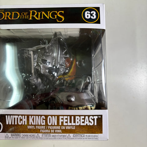 BOX FLAWS VIEW PHOTOS Witch King on Fellbeast Funko Pop 63 Vinyl Figure (33.0 Cm L × 12.1 Cm W × 20.3 Cm H)