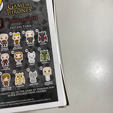 Game of Thrones - Tywin Lannister (Gold Armor) Funko Pop 17