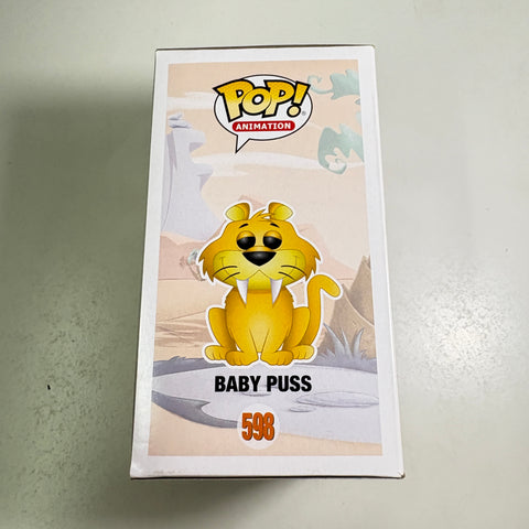 BOX FLAWS VIEW PHOTOS Baby Puss - The Flintstones Funko Pop 598 Vinyl Figure Convention Exclusive