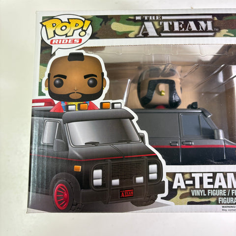 BOX FLAWS VIEW PHOTOS A-Team Van with B.A. Baracus - Funko Pop 25 Vinyl Figure (33.0 Cm L × 12.1 Cm W × 20.3 Cm H)