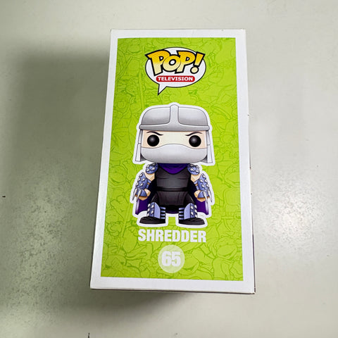 BOX FLAWS VIEW PHOTOS Shredder - Teenage Ninja Mutant Turtles Funko Pop 65 Vinyl Figure