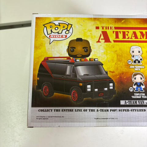 BOX FLAWS VIEW PHOTOS A-Team Van with B.A. Baracus - Funko Pop 25 Vinyl Figure (33.0 Cm L × 12.1 Cm W × 20.3 Cm H)