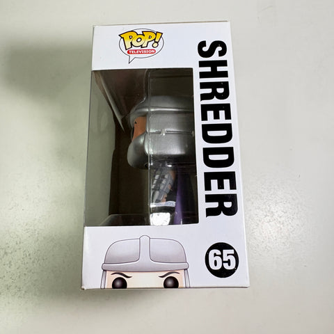 BOX FLAWS VIEW PHOTOS Shredder - Teenage Ninja Mutant Turtles Funko Pop 65 Vinyl Figure