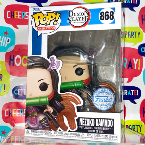 Demon Slayer - Nezuko (Metallic) Funko Pop 868 Exclusive