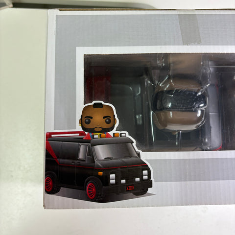 BOX FLAWS VIEW PHOTOS A-Team Van with B.A. Baracus - Funko Pop 25 Vinyl Figure (33.0 Cm L × 12.1 Cm W × 20.3 Cm H)