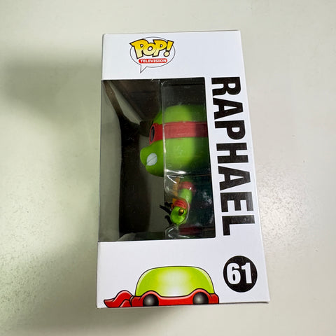 BOX FLAWS VIEW PHOTOS Raphael - Teenage Ninja Mutant Turtles Funko Pop 61 Vinyl Figure (Copy)
