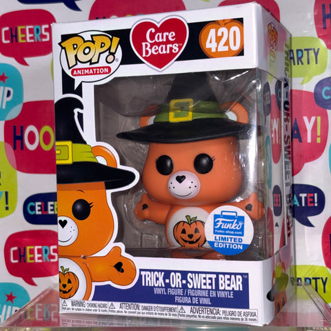 TAPED BOX Trick Or Treat Sweet Care Bear - Funko Pop 420 Exclusive