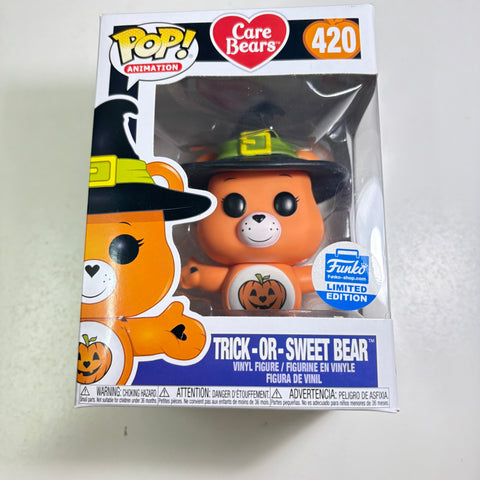 TAPED BOX Trick Or Treat Sweet Care Bear - Funko Pop 420 Exclusive