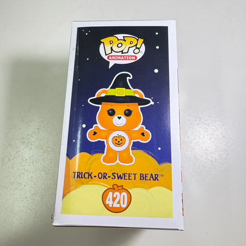 TAPED BOX Trick Or Treat Sweet Care Bear - Funko Pop 420 Exclusive