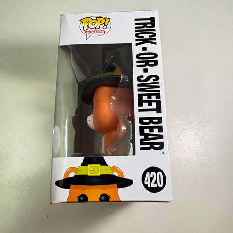 TAPED BOX Trick Or Treat Sweet Care Bear - Funko Pop 420 Exclusive