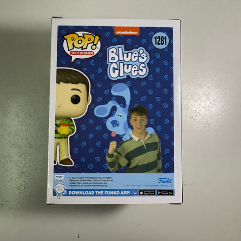 Blue's Clues - Steve with Handy Dandy Notebook Funko Pop 1281 Fall Convention 2022