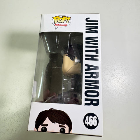 BOX FLAWS VIEW PHOTOS Jim with Armor - Trollhunters Funko Pop 466 Convention Exclusive