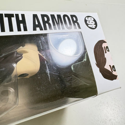 BOX FLAWS VIEW PHOTOS Jim with Armor - Trollhunters Funko Pop 466 Convention Exclusive