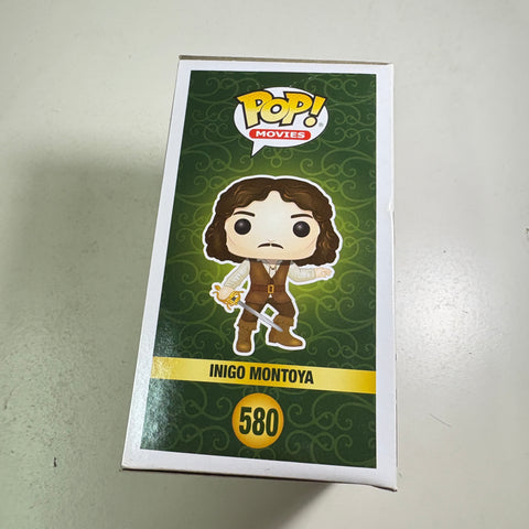 WATER BOX DAMAGE VIEW PHOTOS Inigo Montoya - Princess Bride Funko Pop 580 Vinyl Figure (11.4 Cm L × 8.9 Cm W × 15.9 Cm H)