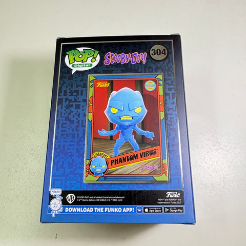 Phantom Virus - Scooby-Doo Funko Pop 304 Vinyl Figure 1900 PCS GLOW