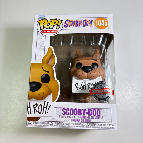 BOX FLAWS VIEW PHOTOS Scooby-Doo Ruh-Oh Funko Pop 1045 Vinyl Figure Exclusive