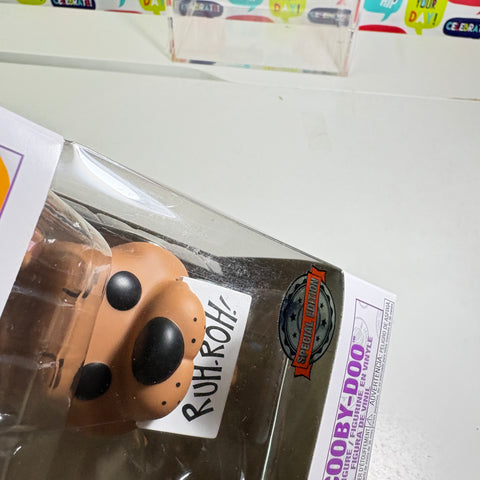 BOX FLAWS VIEW PHOTOS Scooby-Doo Ruh-Oh Funko Pop 1045 Vinyl Figure Exclusive