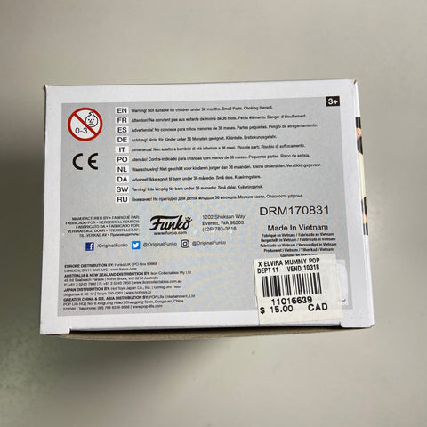 Elvira (Mistress of The Dark) - Funko Pop 542 Hot Topic Exclusive