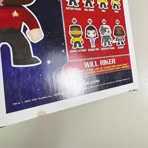Star Trek The Next Generation - Will Riker Funko Pop 189
