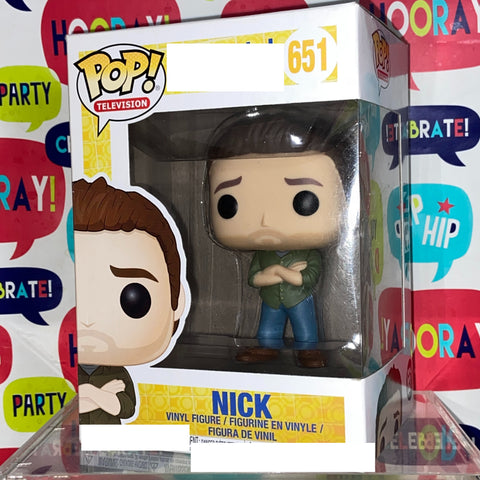 New Girl - Nick Funko Pop 651 Vinyl Figure  (15.9 × 11.4 × 8.9)