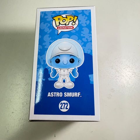 BOX FLAWS VIEW PHOTOS Astro Smurf - The Smurfs Funko Pop 272 Vinyl Figure